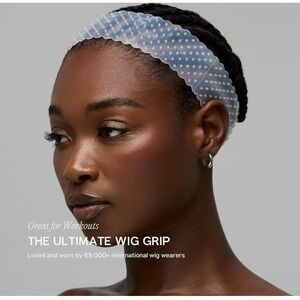 New! Wig Fix No-Slip Silicone Grip Wig Silicone Headband for Secure Wig Wear
